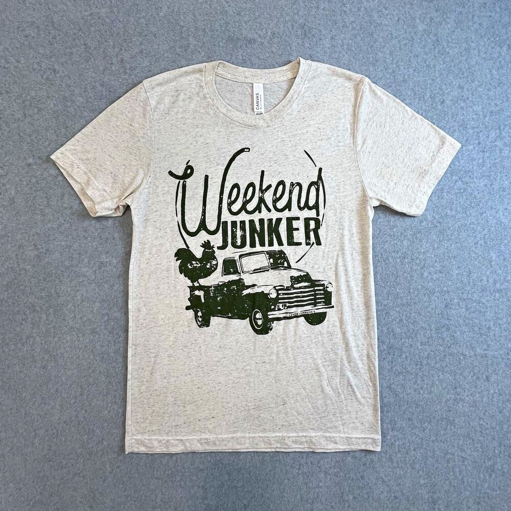 Bella+Canvas Weekend Junker Truck Graphic T-Shirt Unisex S Short Sleeve Crew